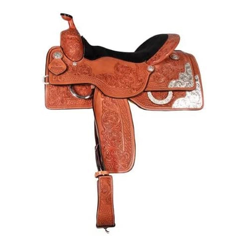 Handcrafted Leather Western Saddle Application: Horse Riding