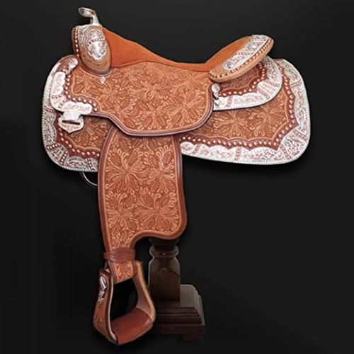 Handcrafted Best Leather Western Saddle Application: Horse Riding