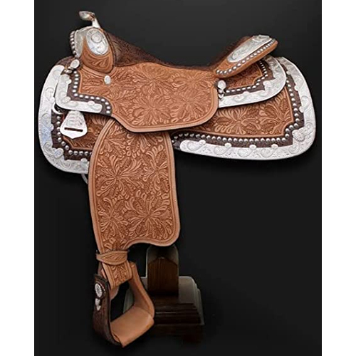 Premium Quality Leather Western Saddle Application: Horse Riding