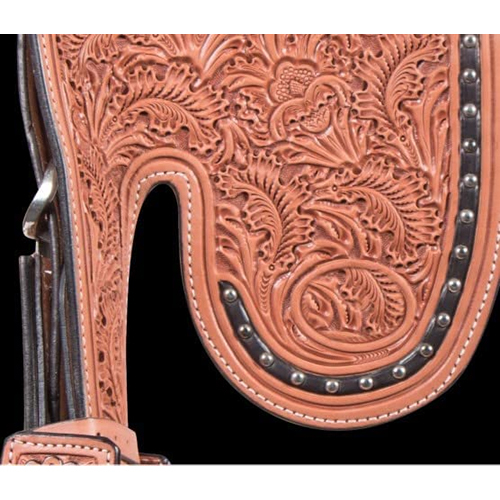 Brown Handcrafted Leather Horse Saddle
