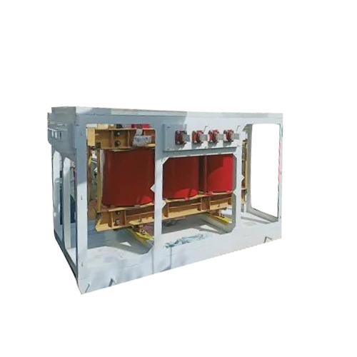 Three Phase Dry Type Transformer - 800kva Power, 11kv/433v Voltage Ratio, Automatic Cooling Type | Metal Material, Ground Mounted, Industrial Usage, 50-60hz Frequency