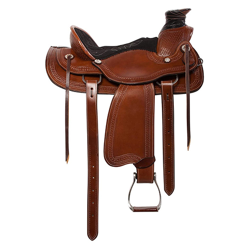 Brown Endurance Riding Western Horse Saddle