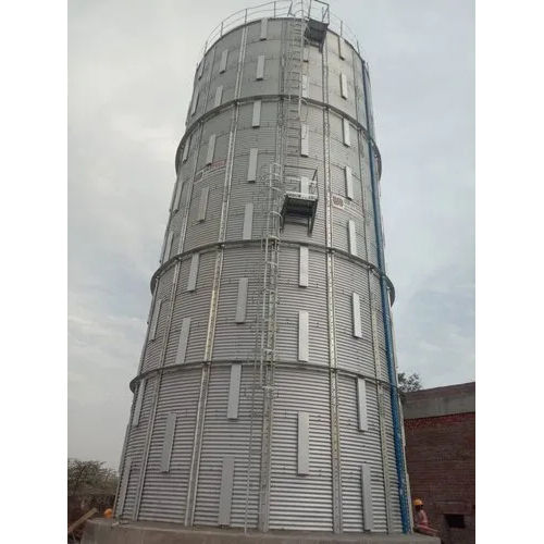 Commercial Zinc Aluminium Water Storage Tank Capacity: 2500000 Liter/day