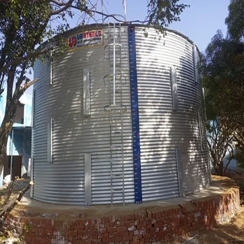 Zinc Aluminum Water Tank Capacity: 10000 - 4000000 Liter/day