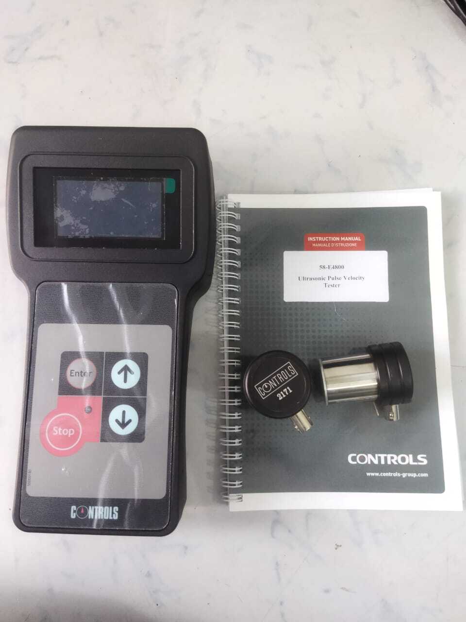 Controls Ultrasonic Pulse Velocity Tester