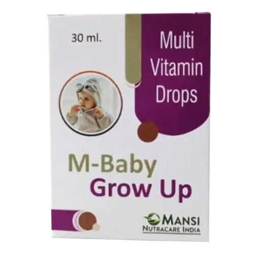 30ml Multivitamin Drops - Dietary Supplement For Brain Development, Eye Health, Energy Boosting, Immune Function Enhancement, Cognitive Support, And Blood Circulation Improvement