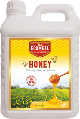 3 किग्रा जेरी कैन पैकिंग शहद
