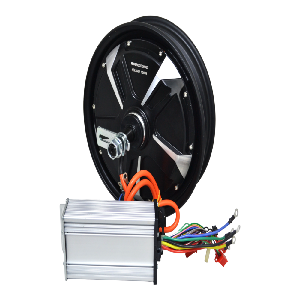 10inch 1000 Watt High Speed Hub Motor For E Scooter - Color: Black