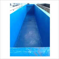आरसीसी टैंक की ब्लू एफआरपी लाइनिंग