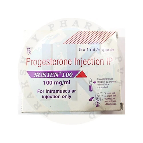 तरल 100mg प्रोजेस्टेरोन इंजेक्शन आईपी