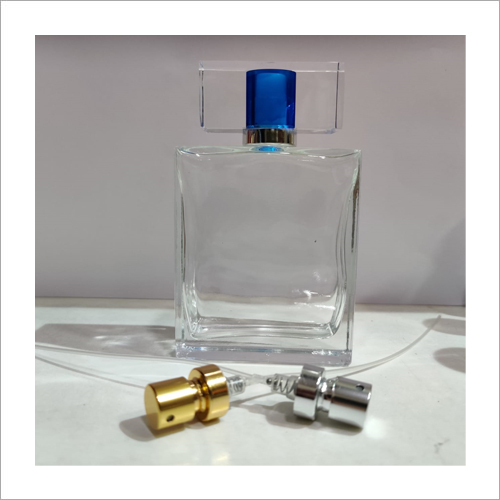 Perfume Bottle - Glass Material, Customized Size, Transparent Color - Round Shape, Offset Printing, Pump Sprayer Design For Enhancing Mood And Confidence