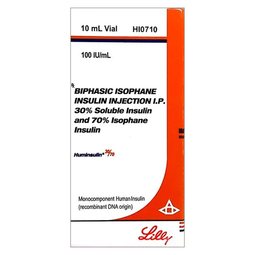 Biphasic Isophane Insulin Injection Ip - Physical Form: Liquid
