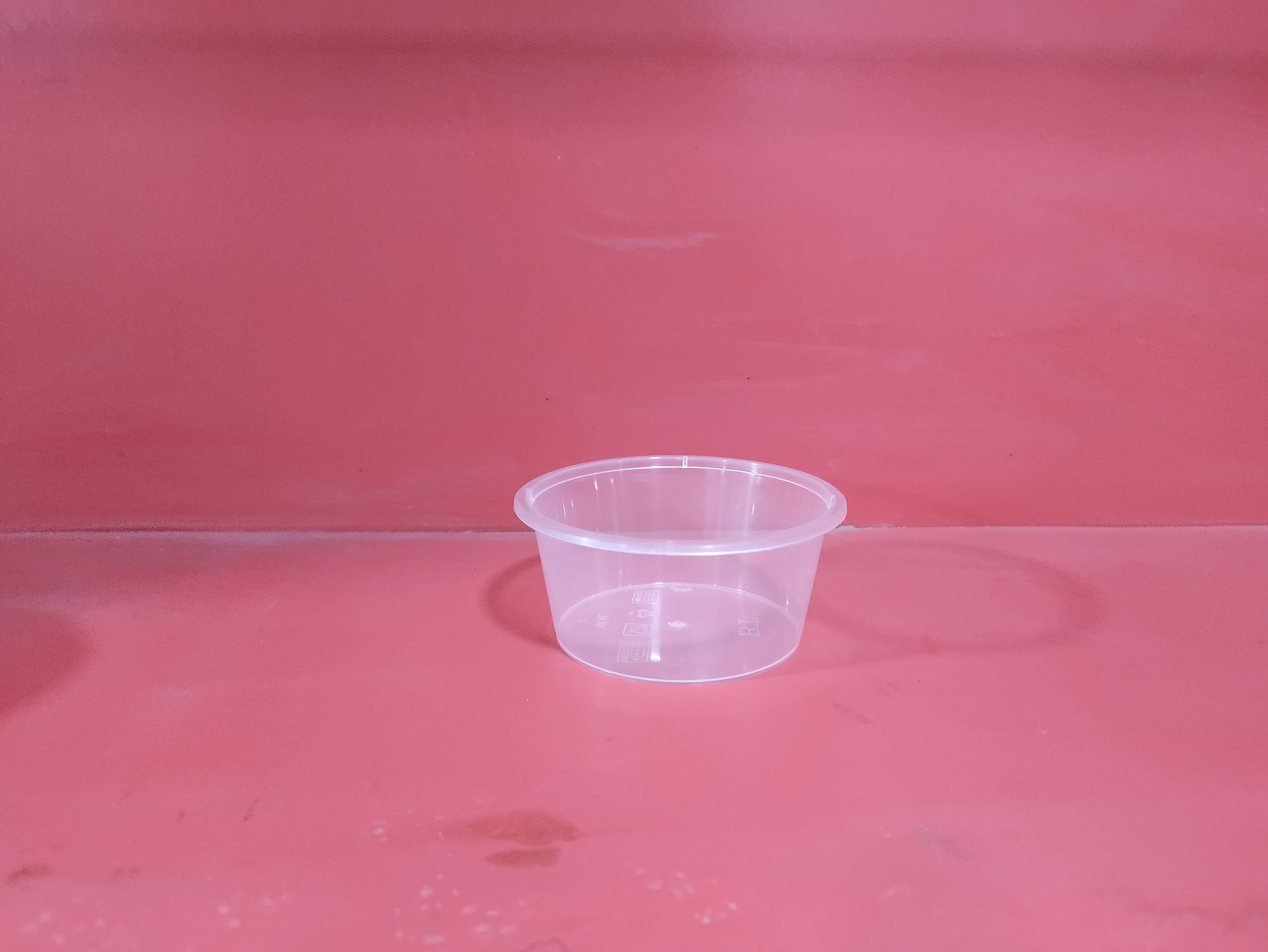 Round Container Plain - Color: Transparent