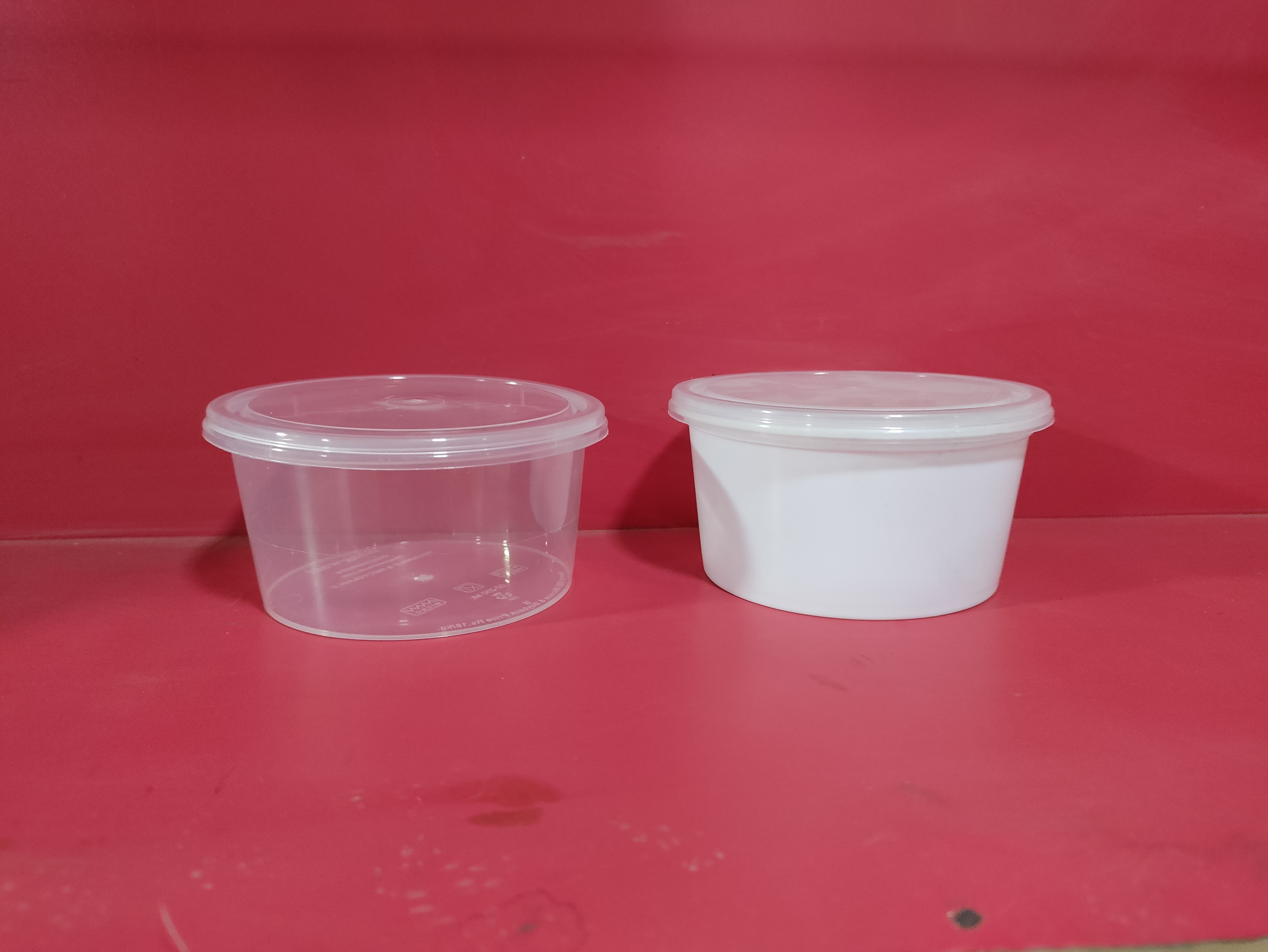 Round Container Plain - Color: Transparent