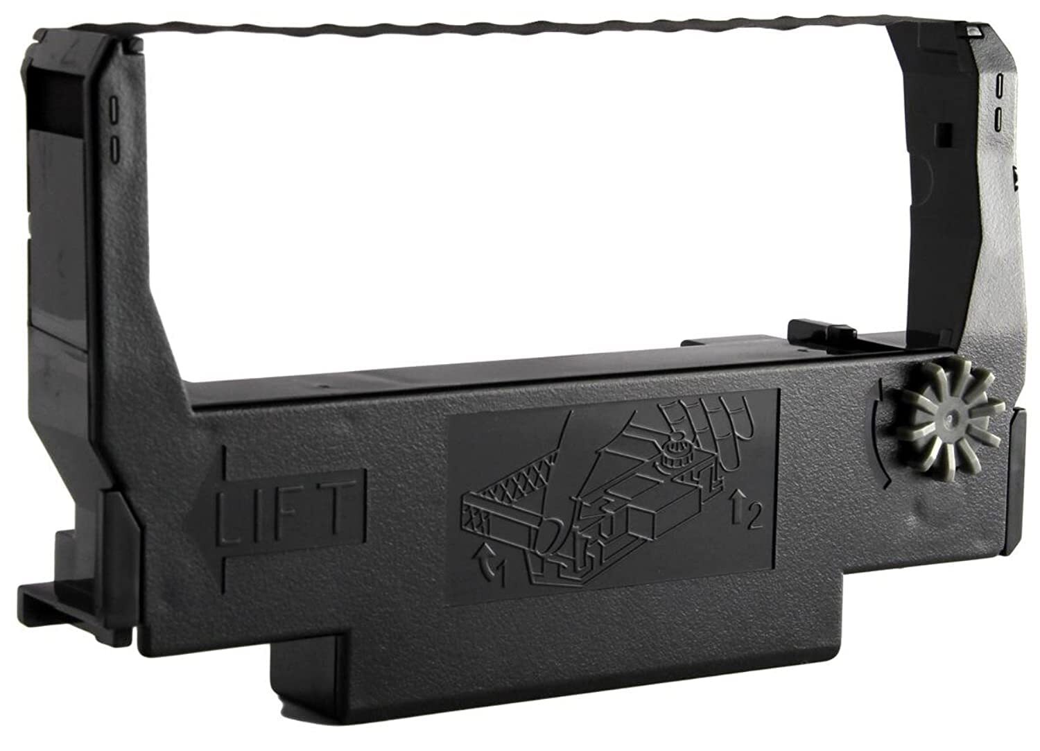 Erc-38 B Epson Ribbon Cartridge - Plastic Material, 10x12 Size, Black Color | 2800 Page Yield, Full Cartridge Status