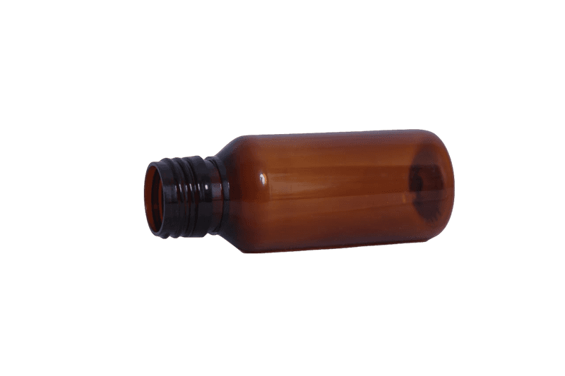 Pet Bottle Round Shape 60 Ml - Plastic, 60 Milliliter Capacity, 92 +/-1 Mm Height, 36 +/-1 Mm Diameter | Versatile Packing Solution For Diverse Uses