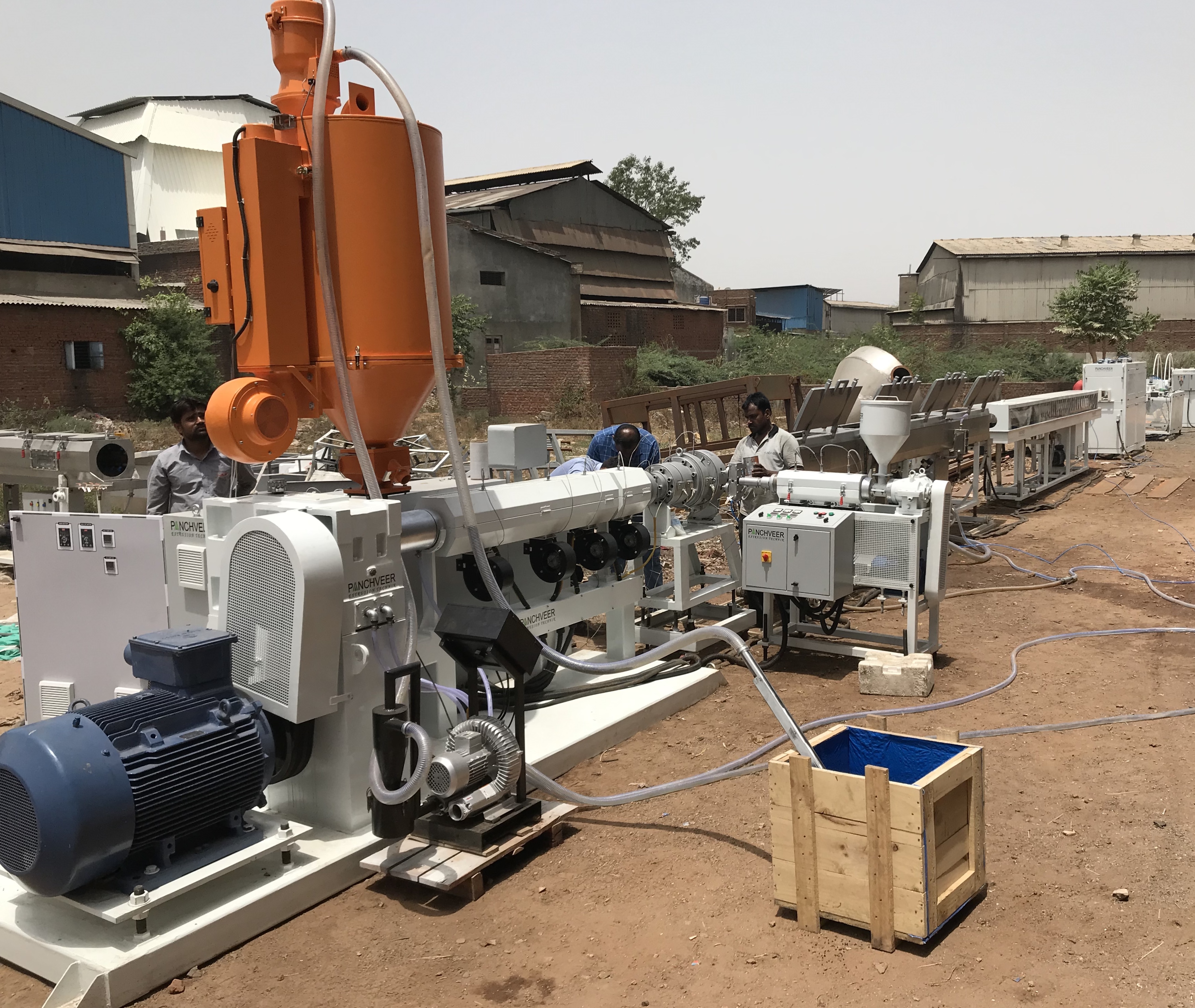 Automatic Industrial Hdpe Pipe Making Machine