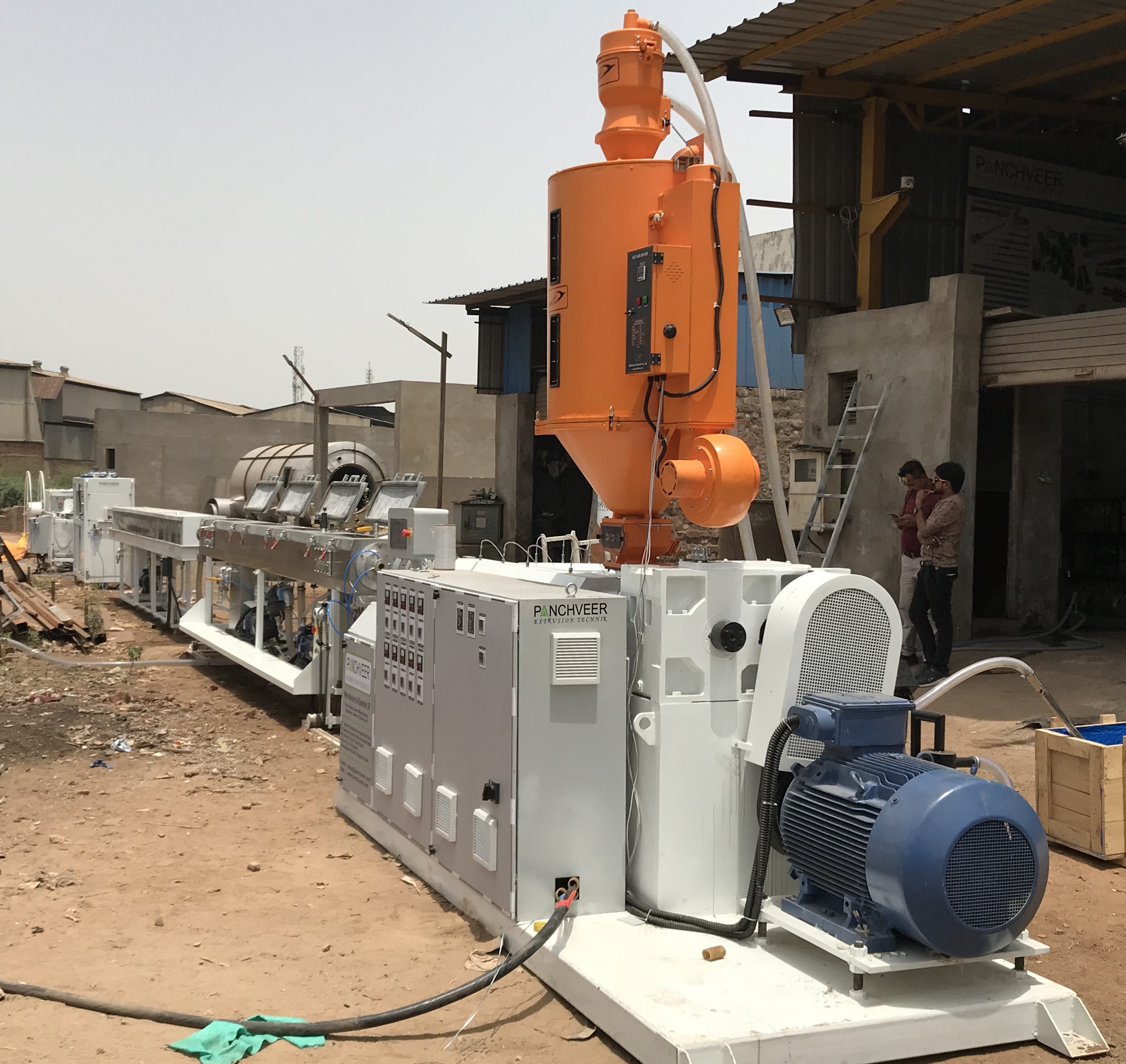 Automatic Industrial Hdpe Pipe Making Machine