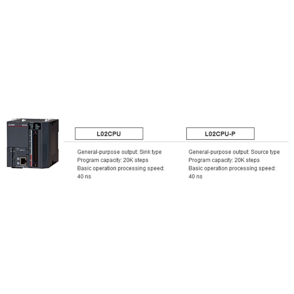 Mitsubishi Melsec L Series Application: Logic