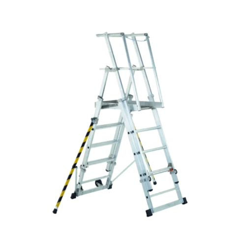 एल्युमिनियम जैप वर्क प्लेटफॉर्म लैडर्स