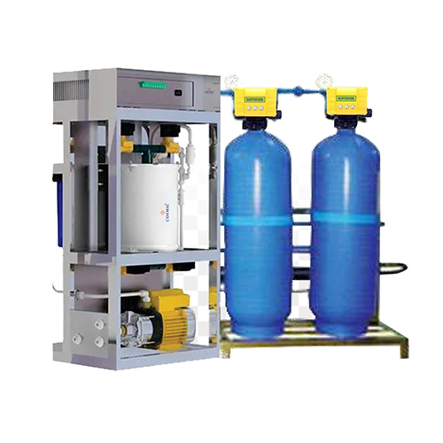 Semi Automatic Centralized Water Purification System