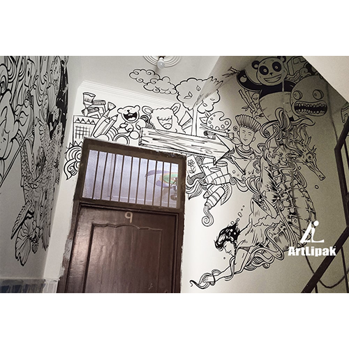 Wall Doodle Art