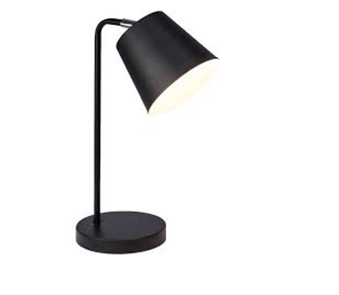 Aluminium Black Halo Adjustable Table Lamp