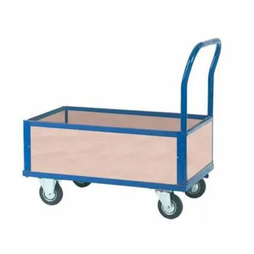 स्टेनलेस स्टील एमएस वैगन ट्रॉली