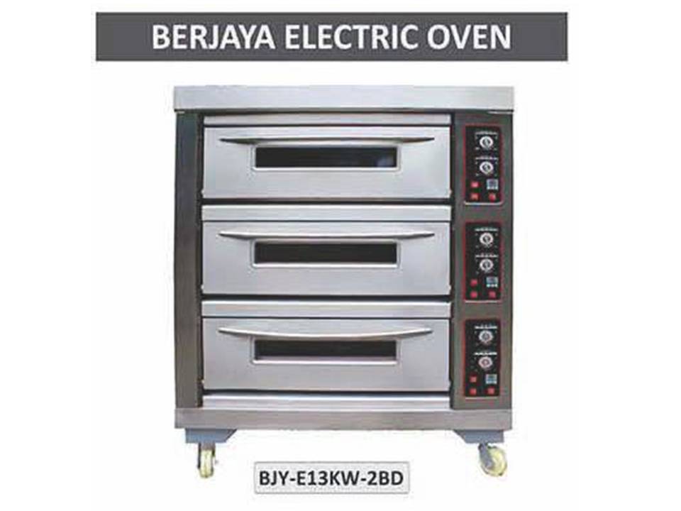 Fully Automatic Stainless Steel Double Deck Oven
