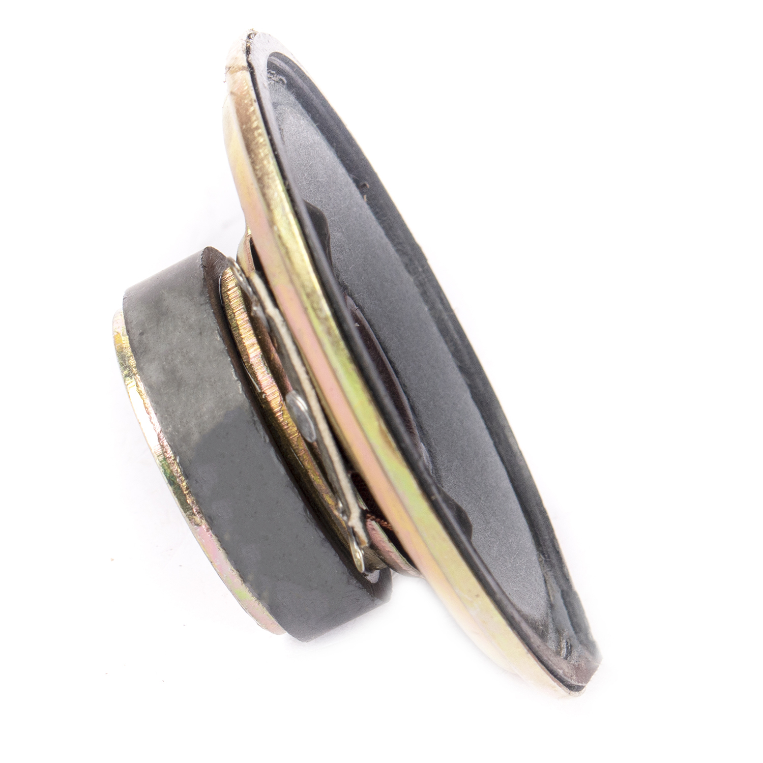 2 1/2 Inch Speaker 36x18x8 Magnet 8 Ohms 1 Watt Rms Power - Iron Chassis, Black Color, Stiff Suspension, Vented Magnet, Paper Cone, 0.060kg Weight