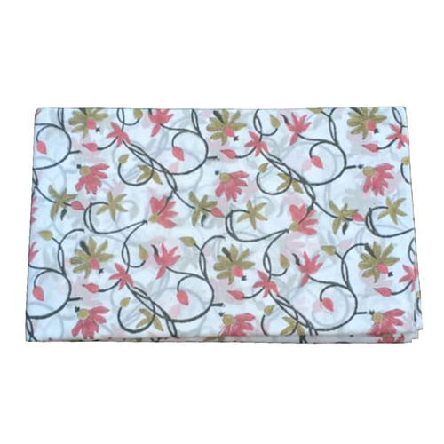 Modern Printed Fabric - Cotton | Attractive White Pattern, Good Quality, High-resolution Digital Print For Apparel & Furnishings