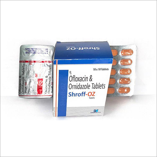 ओफ़्लॉक्सासिन और ऑर्निडाज़ोल टैबलेट सामान्य दवाएं