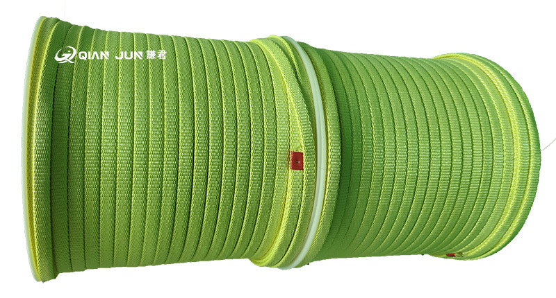 Kevlar Rope Cord - 5.5 X 5.5mm Light Green | Low Specific Gravity, Low Extension, Heat & Chemical Resistance For Industrial Applications