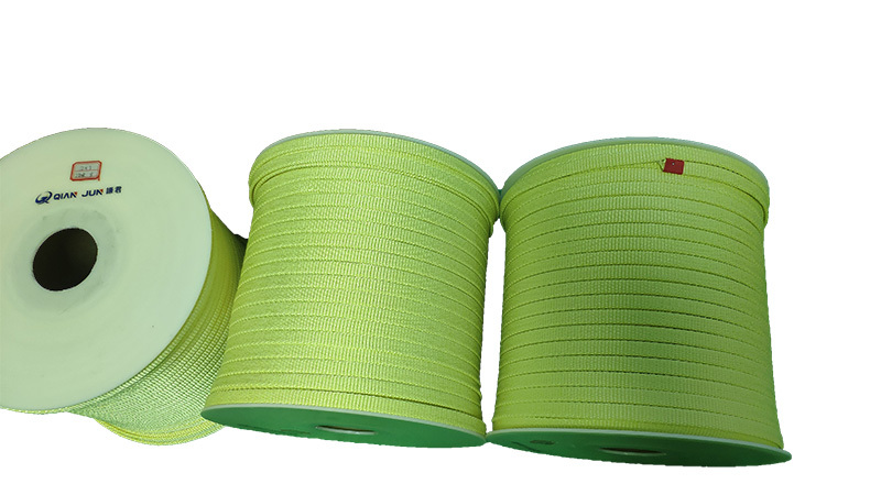 Kevlar Rope Cord - 5.5 X 5.5mm Light Green | Low Specific Gravity, Low Extension, Heat & Chemical Resistance For Industrial Applications
