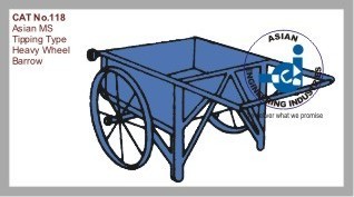 Tipping Type Heavy Wheel Barrow