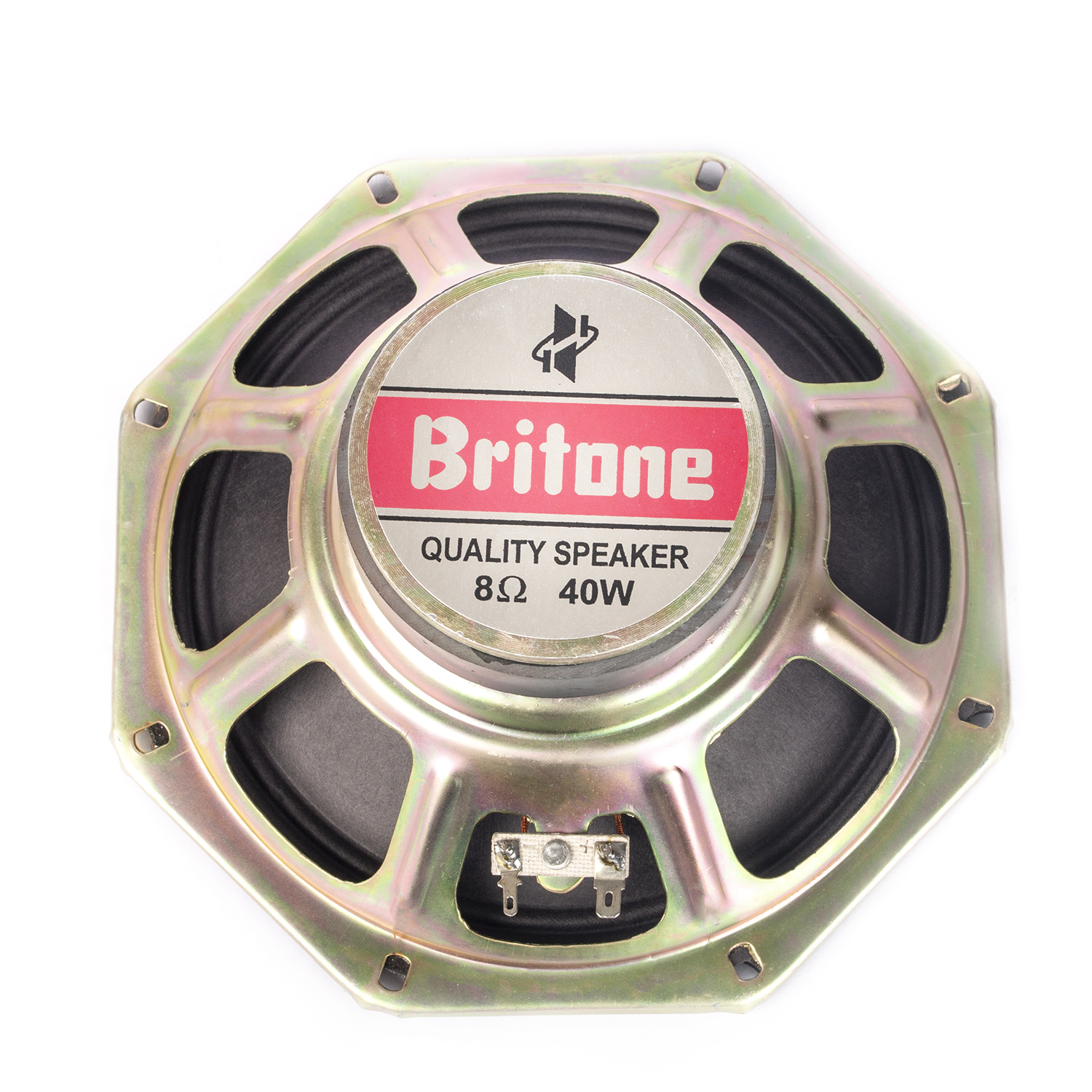 8 Inch Octagon Speaker 90x36x17 Magnet 8 Ohms 40 Watts Rms Power Cabinet Material: Iron Chassis