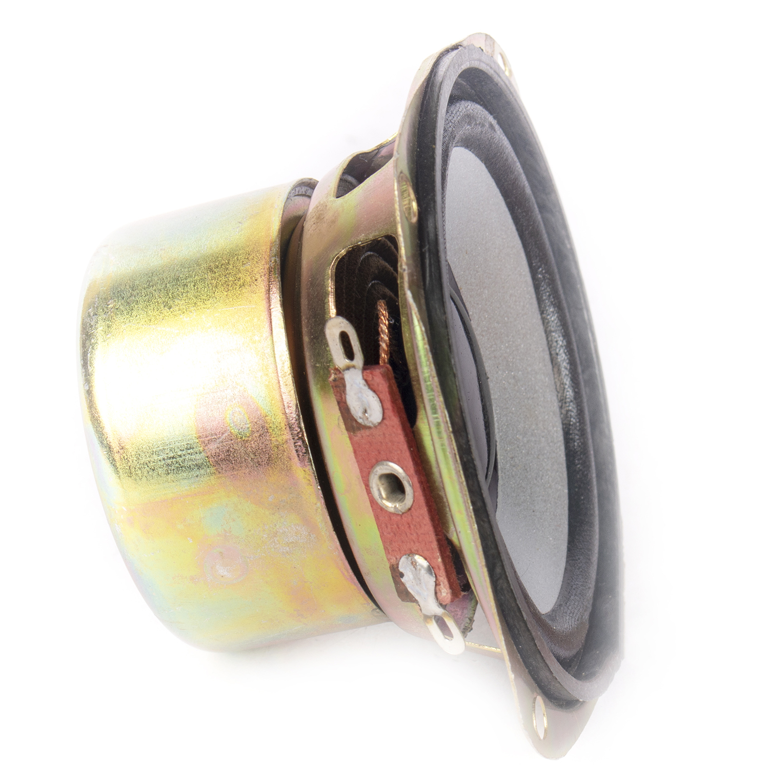 3 Inch Shield Woofer 45 And 36 Mm Double Magnet 4 Ohms 10 Watts Rms Power Cabinet Material: Iron Chassis