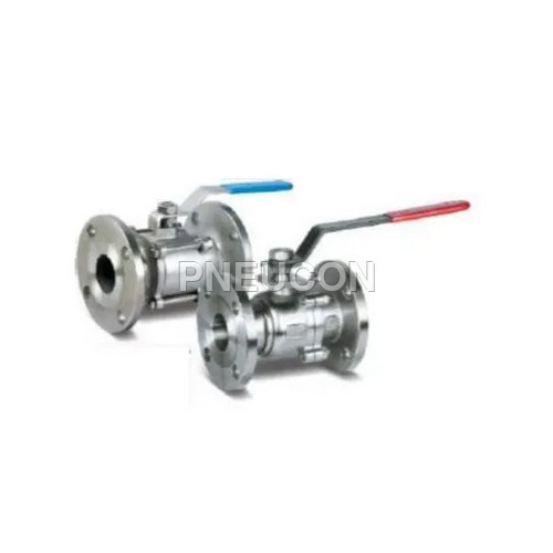 Stainless Steel Ball Valve - Durable Stainless Steel Construction, Silver Finish , Ideal for Gas, Water, and Air Applications