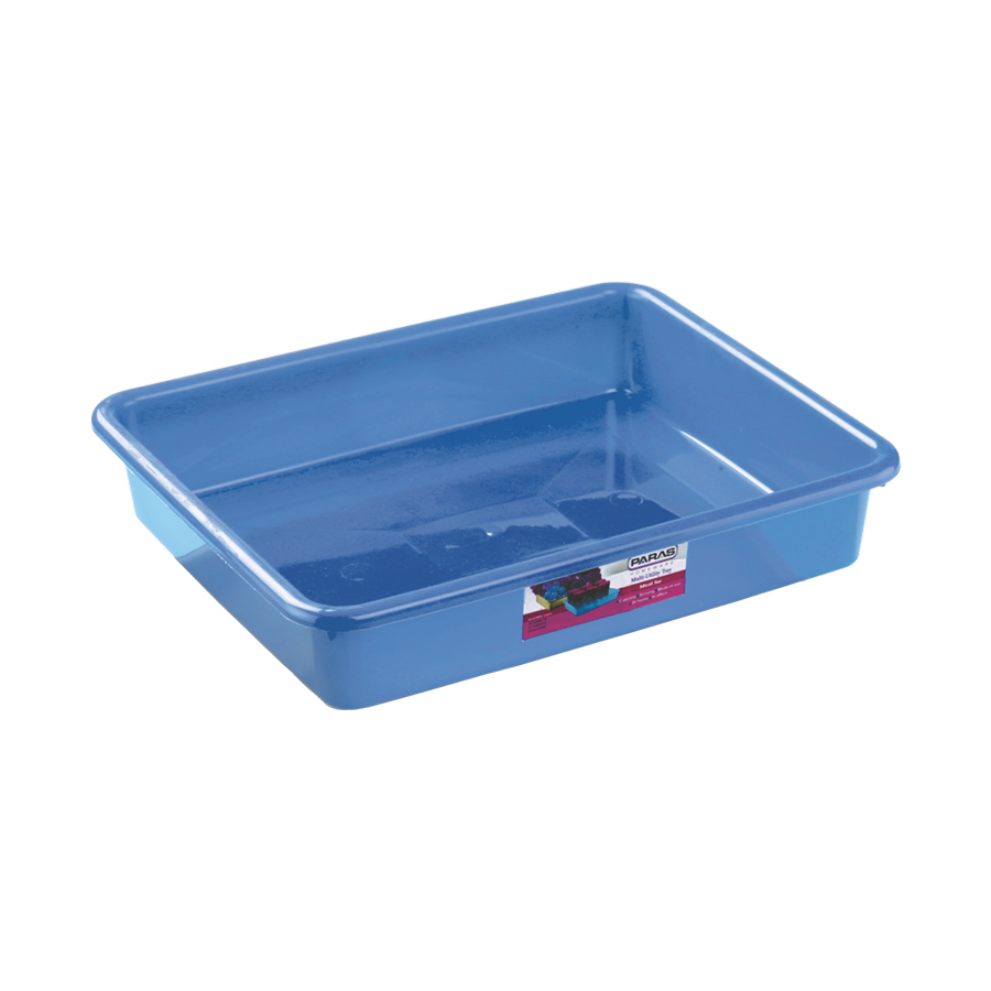 Multi Purpose Tray - Rigid Pp Material, Various Sizes Available, Multicolor Options | Sturdy And Durable Design For Kitchen, Office, And Shop Display