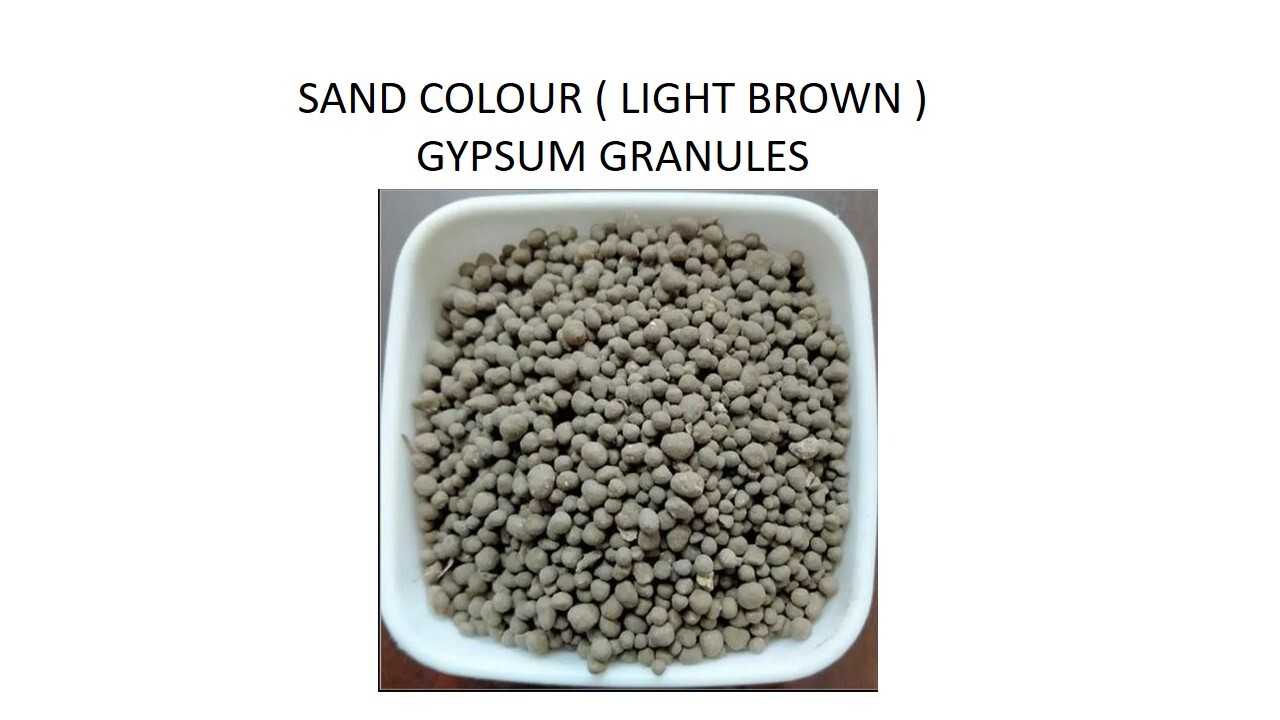 Cms Gypsum Granules Application: Agriculture By G.s. Minerals