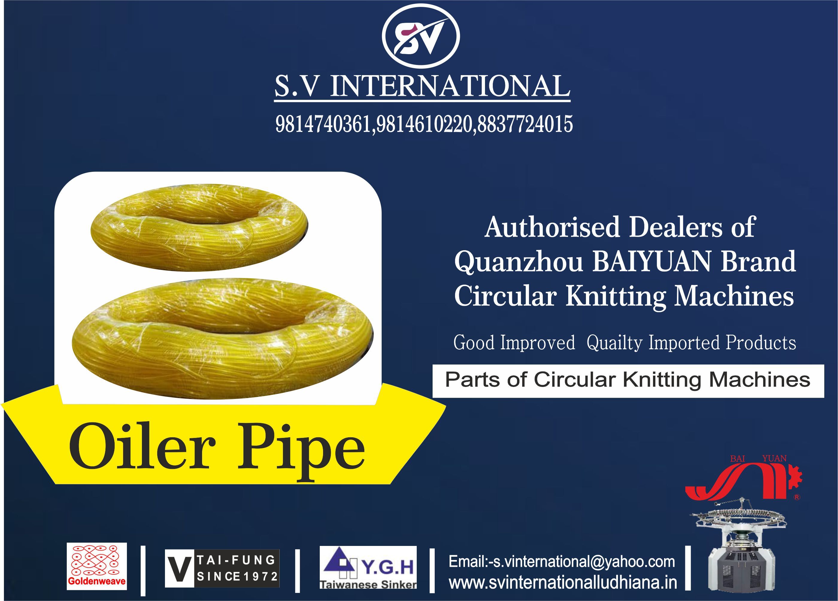 Oiler Pipe - Pvc, Inner Diameter 2-5mm, Outer Diameter 3-6mm, Length 100-1000m, Yellow | Cost-effective, Durable Design, Easy Installation, Reliable Operation