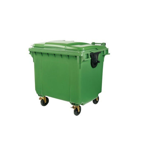 Green 660 Liter Dustbin