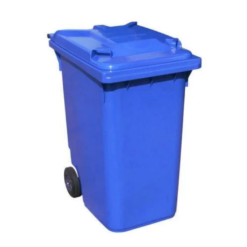 Plastic 240 Litre Blue Dustbin