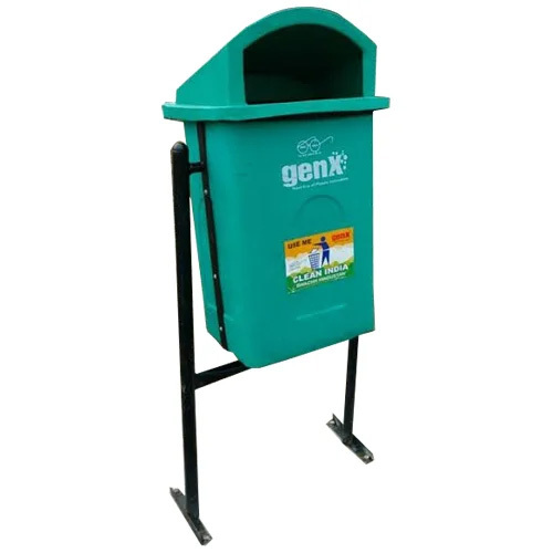 Green Litter Dustbin