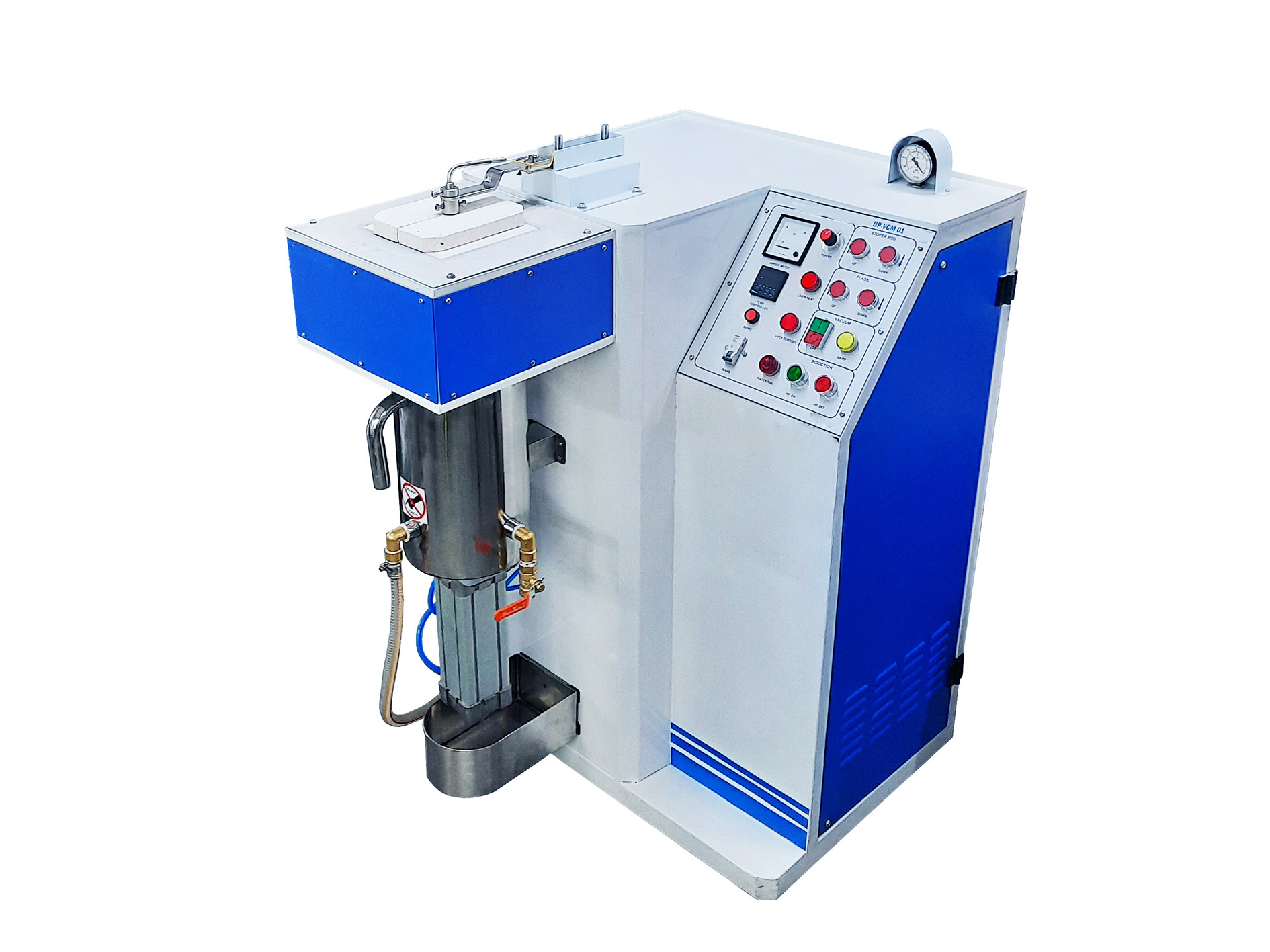Induction Bottom Pouring Vcm Dimension(l*w*h): For Bp Vcm:24"x24"x48" (Lxwxh In Inches). Inch (In)