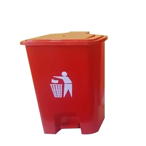 Bio Medical Dustbin - Plastic, Various Sizes, Red | Durable, Lightweight, Chemical Resistant, Non-reactive, Ideal For Biodegradable Waste