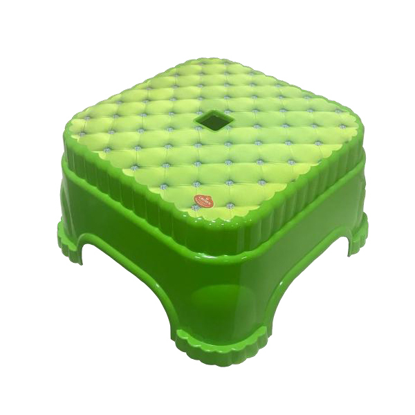 Cute Stool - Rigid Pp Material, Rectangle Shape, Available In Various Sizes | Adorably Designed For Versatile Use