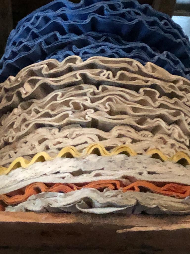 Air Flow Buffing Wheel - Cotton Material, 4" To 24" Inch Size, Yellow/white/red Color, Round Shape | Ideal For Automatic And Semi-automatic Polishing Machines