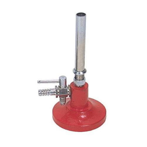 Silver-Red Bunson Burner