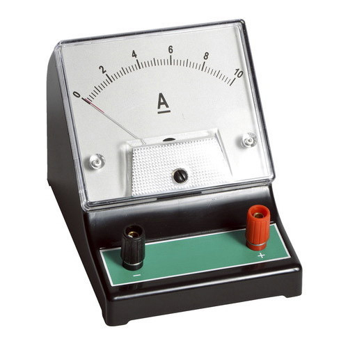 Black Measuring Ammeter
